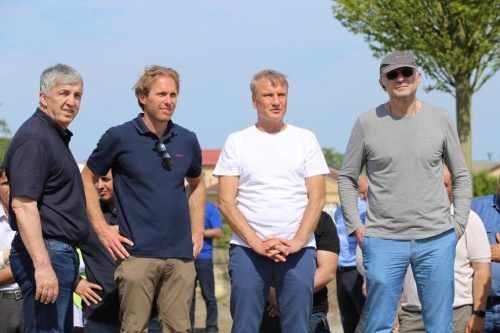 Председатель правления Сбербанка Герман Греф и сенатор Сулейман Керимов посетили Дербент